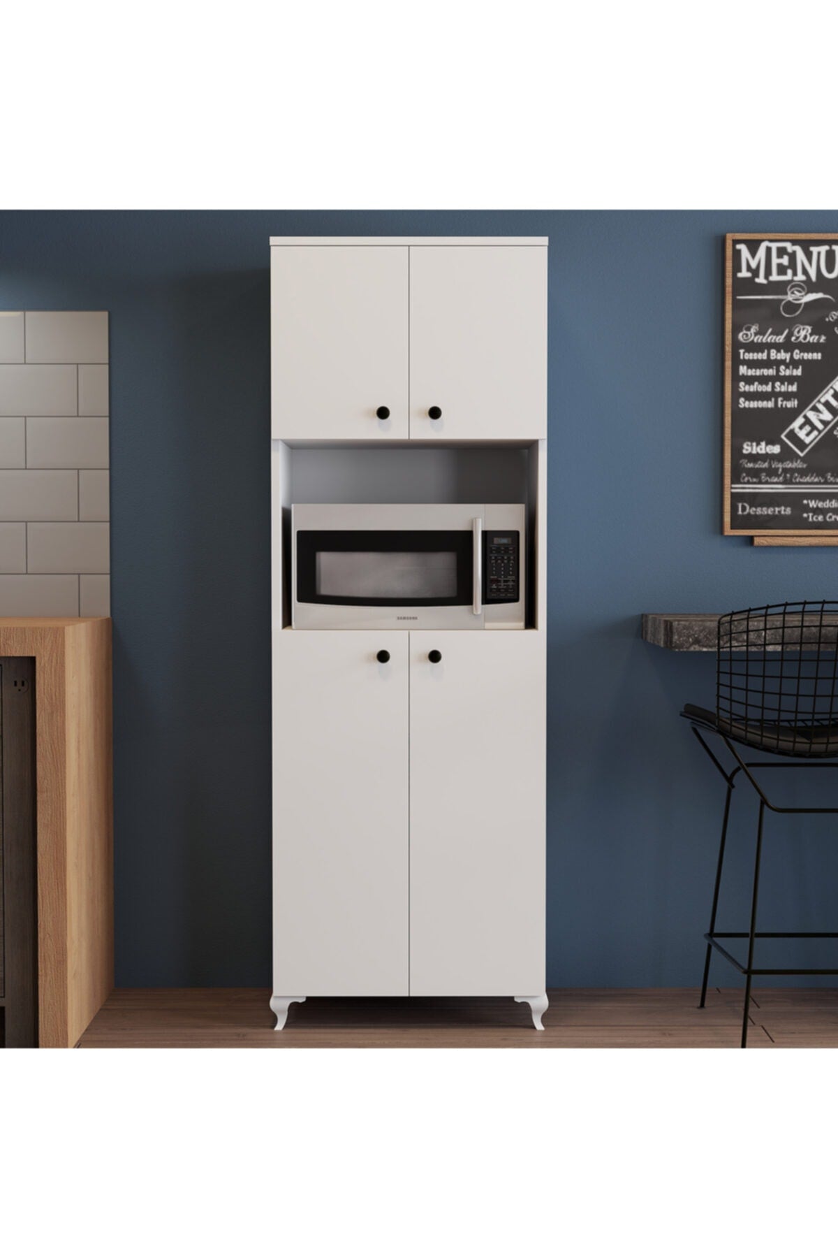 Mfd1 Mikrodalga Fırın Dolabı - Beyaz