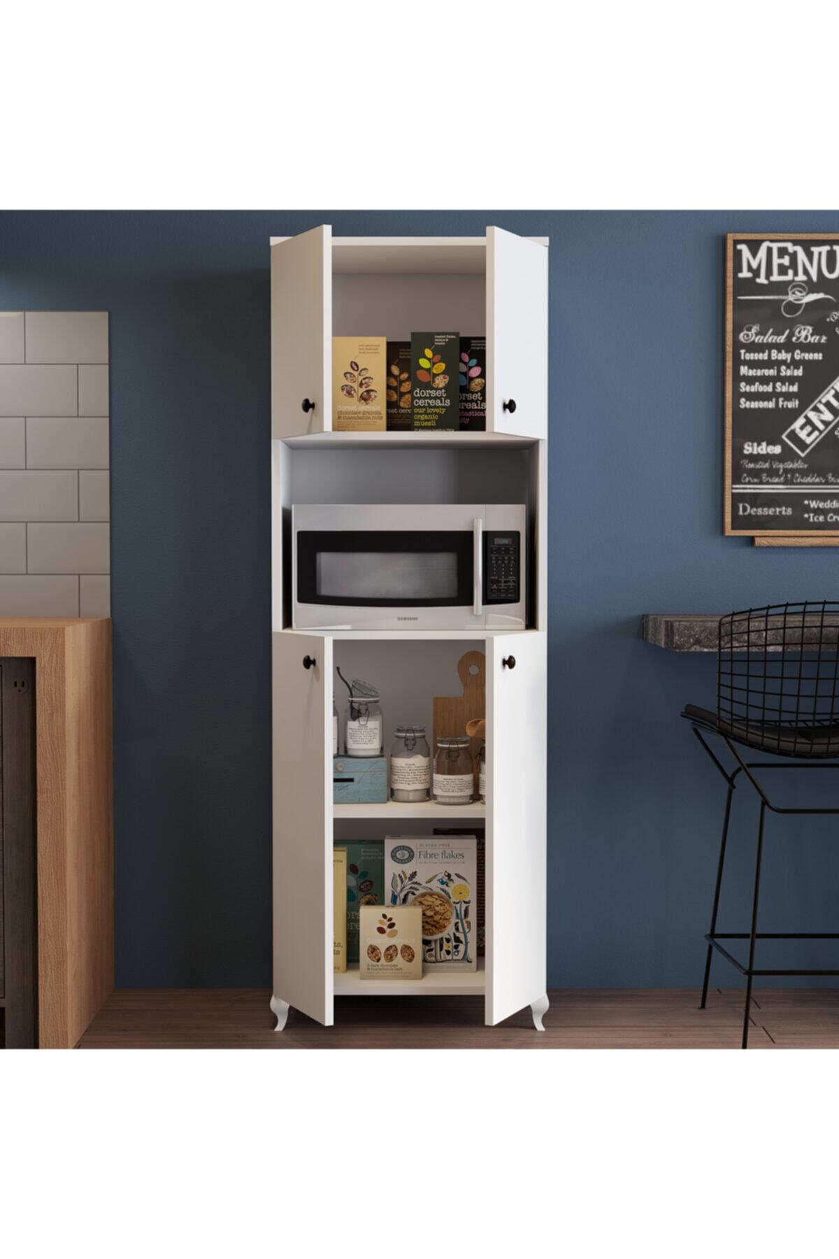 Mfd1 Mikrodalga Fırın Dolabı - Beyaz
