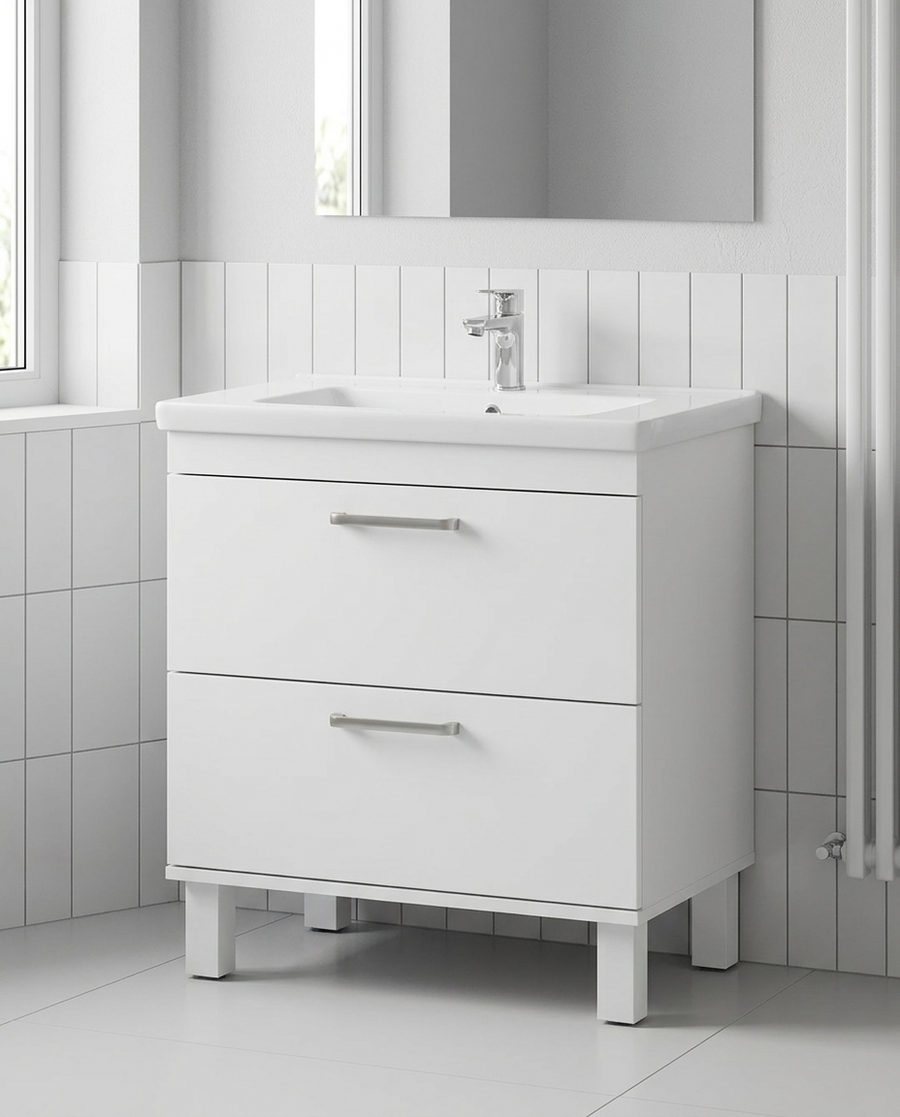 Ayaklı Lavabo Altı Dolabı 65 cm